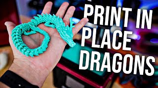 How to Resin 3D Print Articulating Dragons [upl. by Eceinahs]