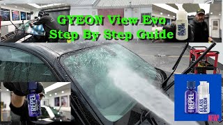 GYEON View Evo Glass Ceramic Coating StepbyStep Tutorial [upl. by Fishback]