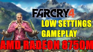 Far Cry 4 PC GAMEPLAY AMD Radeon HD 8750M [upl. by Yorle]