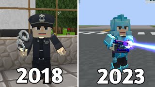 2018 vs 2023 in Jailbreak Blockman Go [upl. by Anier]