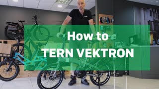 How to use the Tern Vektron [upl. by Sebastian]