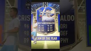 Throwback to when I packed TOTY Cristiano Ronaldo 😱 eafc eafc24 fc24 fut football shorts [upl. by Nileuqaj456]