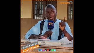 Koundara  insuffisance de salles de classe manque de tablesbancs surcharge des [upl. by Kimitri]