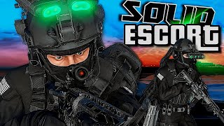 Heavily Armed Escort Unit  GTA 5 SWAT Movie 4K Machinima [upl. by Etsirhc]