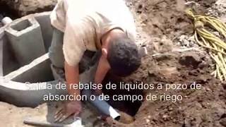 Instalación de Fosa Séptica Prefabricada CIFA [upl. by Aicaca]