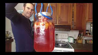 How to make Cranberry juice in a pressure canner gardeninghomesteadingskills [upl. by Spitzer196]