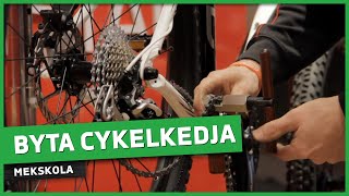 Byta cykelkedja  HappyMTBs Mekskola [upl. by Lamb]