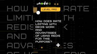 How does rate limiting with Redis work And advantages interview nodejs codingkakida [upl. by Doll]