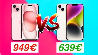 iPhone 15 VS iPhone 14  Sei nicht dumm Vergleich [upl. by Ramej202]