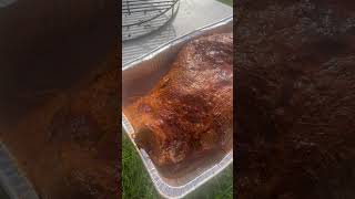 A well seasoned but dried out brisket 🤦🏾‍♂️bbqlife music hiphop rnb grill art food bbq [upl. by Sausa]