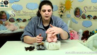 Rooting the hair line on your reborn doll  Nikki Holland vlog 122 [upl. by Hassett643]