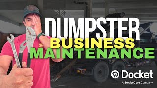 Maintenance Required For A Dumpster Rental Business [upl. by Nayrda255]