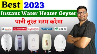 Top 5 Best Instant Water Heater Geyser 2023 ⚡ Best Instant Water Heater Geyser for Home amp Kitchen [upl. by Sisely]