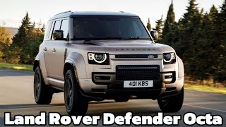 New Land Rover Defender Octa The Most Powerful Variant [upl. by Ellienad816]