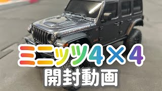 【ミニッツ】ミニッツ４×４開封動画 [upl. by Ilyk473]