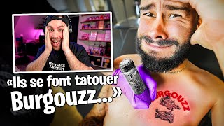 Ma reaction au tatouage quotBurgouzzquot de Lebouseuh et Roro des inachevés Ils sont fou [upl. by Eimaj]