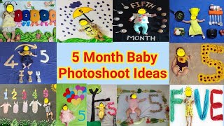 5 Month Baby Photoshoot Ideas  Baby Photoshoot Five Month Baby Photoshoot5 month baby photoshoot [upl. by Basilius]