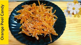 The Secrete to Perfect Zero Waste Homemade Candied Orange Peels Recipe [upl. by Ponzo407]