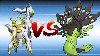 Pokemon Arceus vs Zygarde amp Xerneas amp Yveltal [upl. by Whitman]