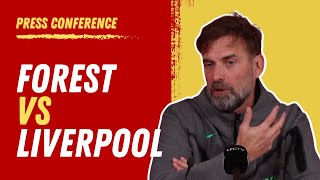 Nottingham Forest vs Liverpool  Jurgen Klopp PreMatch Press Conference [upl. by Borek368]