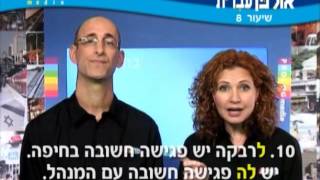 Ulpan hebrew Lesson 08 [upl. by Ahsyak722]