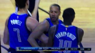 Devin Harris Gets Elbowed in the Face and then Ejected [upl. by Lemal]