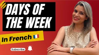 Learn step by step the Days of the Week in French french daysoftheweek [upl. by Mchenry883]