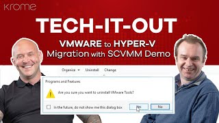 Demo VMware Migration to HyperV Using System Center Virtual Machine Manager [upl. by Leoine]