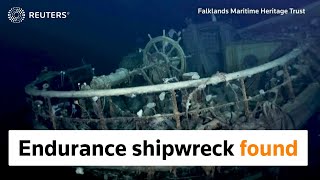 Endurance shipwreck found in Antarctic ice [upl. by Petta]