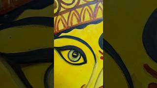 Durga Maa Drawing shorts easy drawing durgapuja newvideo [upl. by Reiners40]