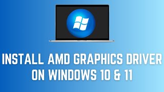 How To Install AMD Graphics Driver On Windows 10 amp 11 Tutorial [upl. by Martinic678]