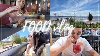 FOOD Vlog Charlie dont surf amp Ban Chok Dee  Beautiful DAY  JustSissi [upl. by Nylikcaj8]