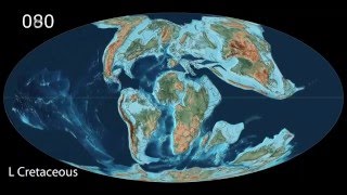 PlateTectonics amp Ice Ages  Scotese Animation 022116a [upl. by Afaw]