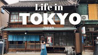 Life in Tokyo Japan  Tokyo neighbourhood tours  Cafe hopping Local shops  Japan VLOG [upl. by Estele]