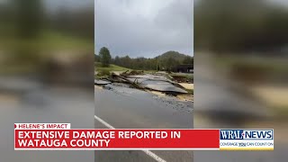 Flooding hammers western North Carolina [upl. by Agace]