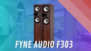 Fyne Audio F303 Floorstanding Speakers  Quick Look India [upl. by Cock]