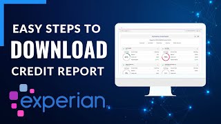 How to Download Experian Credit Report PDF [upl. by Yecaj]