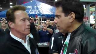 Arnold Schwarzenegger and Lou Ferrigno  Arnold Classic Expo 2011 [upl. by Evol]