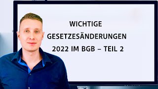 Neuer Sachmangelbegriff nach § 434 BGB neues Kaufrecht 2022 – Gesetzesänderungen 2022 im BGB [upl. by Johst844]