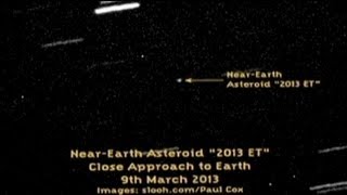 Asteroid fliegt knapp an Erde vorbei [upl. by Anauj]