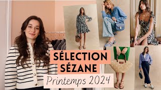 SÉLECTION SÉZANE PRINTEMPS 2024  Lauriane Villa [upl. by Ojillek139]