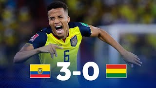 Eliminatorias Sudamericanas  Ecuador 30 Bolivia  Fecha 11 [upl. by Carol-Jean348]