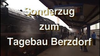 Sonderzug zum Tagebau Berzdorf [upl. by Annaed909]