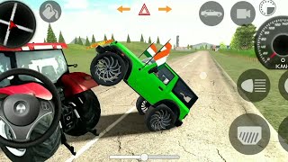 Dollar Song Modified Mahindra Green Thar 👿  India Cars Simulator 3D Android Game Play [upl. by Lais]