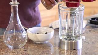 How to Make Vinegar Using Rice Wine Vinegar amp Berries  Preparing Healthy Foods [upl. by Gregorio]