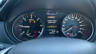 Nissan Qashqai C1130 and warning lights on dash FIX [upl. by Center]