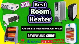 Top 7 Best Room Heaters In India 2024  Radian Fan And Oil Filled Room Heater [upl. by Hansen]