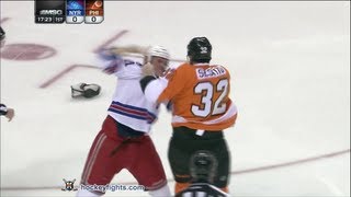 Stu Bickel vs Tom Sestito Jan 24 2013 [upl. by Luigino]