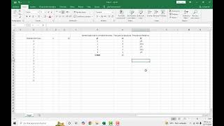 Construcción de tablas de frecuencia para variable discreta en Excel [upl. by Rumery]