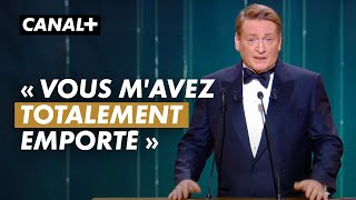 Benoit Magimel ému de remettre le César de la meilleure actrice  César 2023  CANAL [upl. by Clellan]